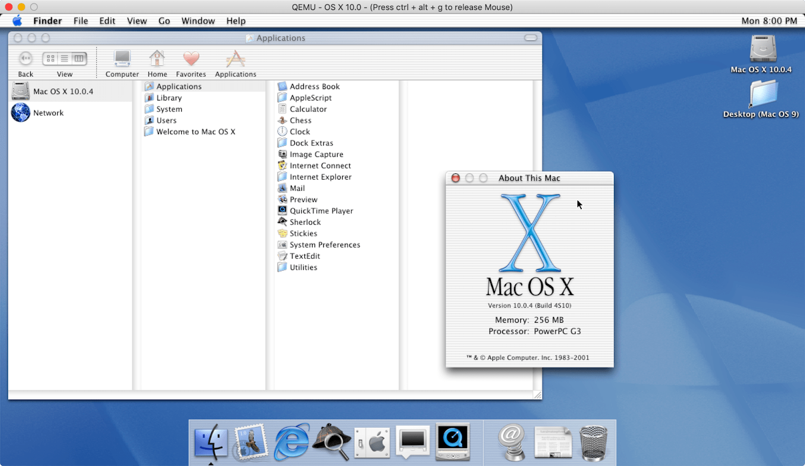 media player for mac os x 10.5